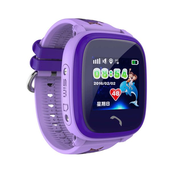 

positioning gps watch df25 waterproof swimming children call sos, Blue