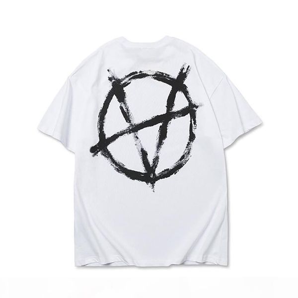 

fashion mens stylish t shirt casual short sleeves fashion letter printing men women hip hop tees, White;black