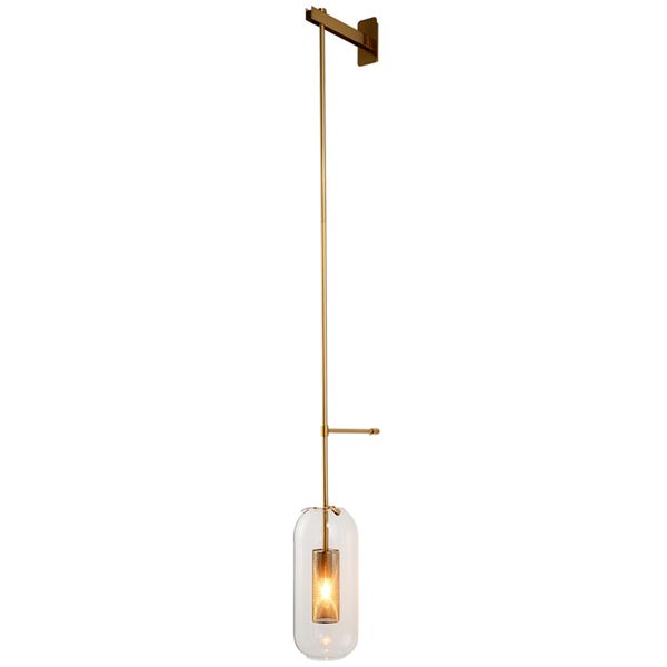 

стеклянная стена междурядья прикроватная гостиная спальня villa clubhouse простой bohemian личность нордическая современные светодиодные нас