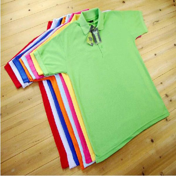 

men's solid color loose short sleeve quick drying polo t-shirt, White;black