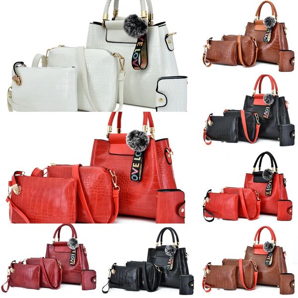 

new 4-piece fashion messenger new women's hand 4-piece fashion women's handbag messenger bag guhjj