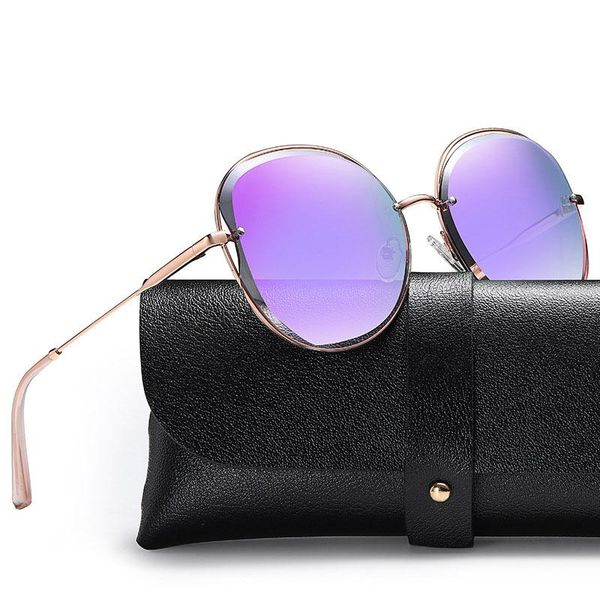 

cutting fashion polarized sunglasses women vintage metal frame sun glasses female retro driving anti-glare goggles ladies shades, White;black