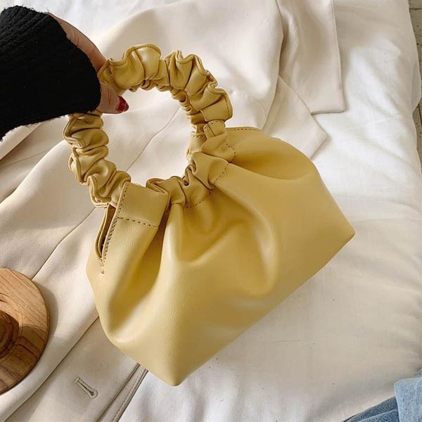 

сумки повседневной кожа pu crossbody сумка chic плиссированной ручка женской для женщин hobos сумки высокого качества плеча повелительницы с