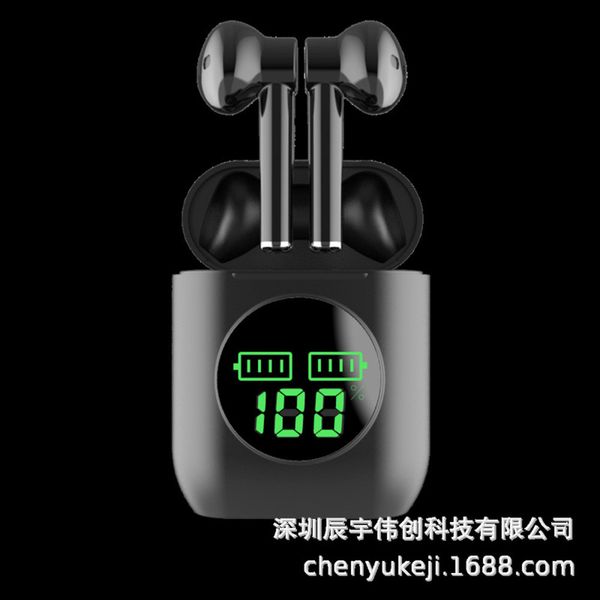 

bluetooth headset 5.0 wirels to ear v5 touch screen digital display