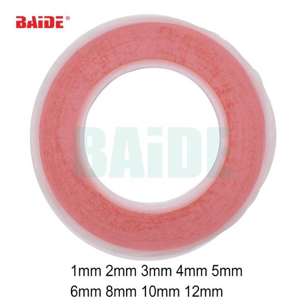

6mm-12mm * 25m double sided acrylic foam adhesive tape choose wide for electronic products 50pcs/lot