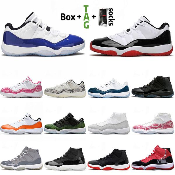 

2021 air new jumpman 11 11s xi concord blue satin\r sneakers men basketball shoes gamma blue women trainers, White;red
