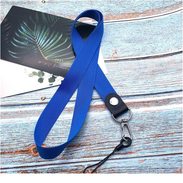 

mobile phone straps metal clip hanging neck rope lanyard para llaves for iphone camera usb holder id pass card name badg jllxfg