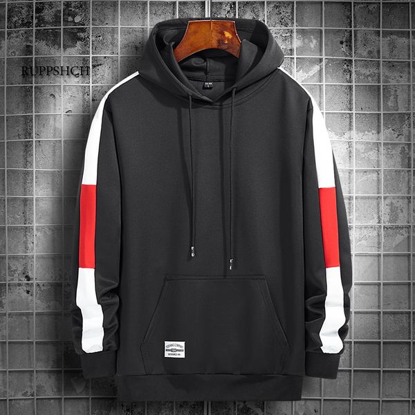 

men's oversized hoodie hip hop anime oversize for men black man sweatshirt kg-501