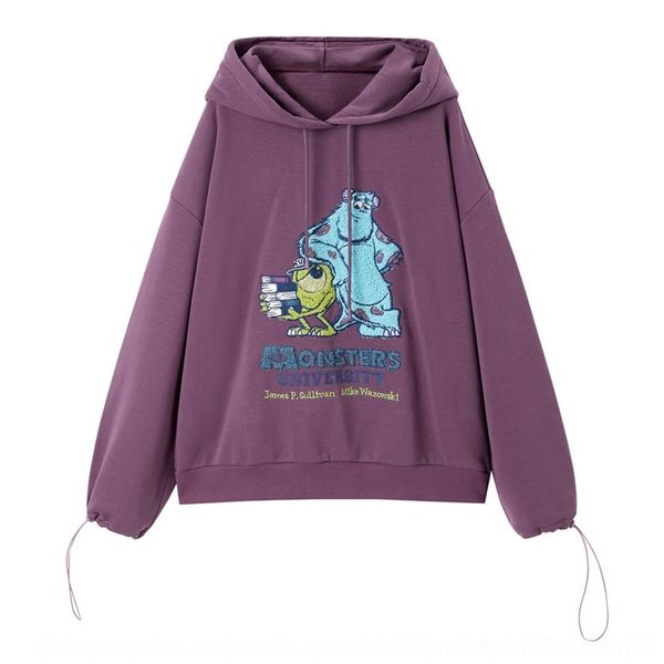 

miua0 tpn contrast color hooded women's 2020 autumn new loose long sweater kqjt0 sleeve a6bfa4182 sweatersweater, Black