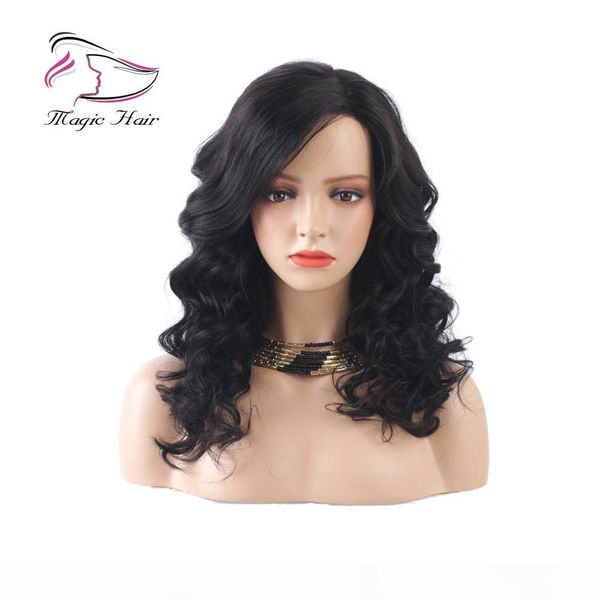 

lace front human hair wigs for women black body wave brazilian remy hair pre plucked with baby hair bleached knots, Black;brown