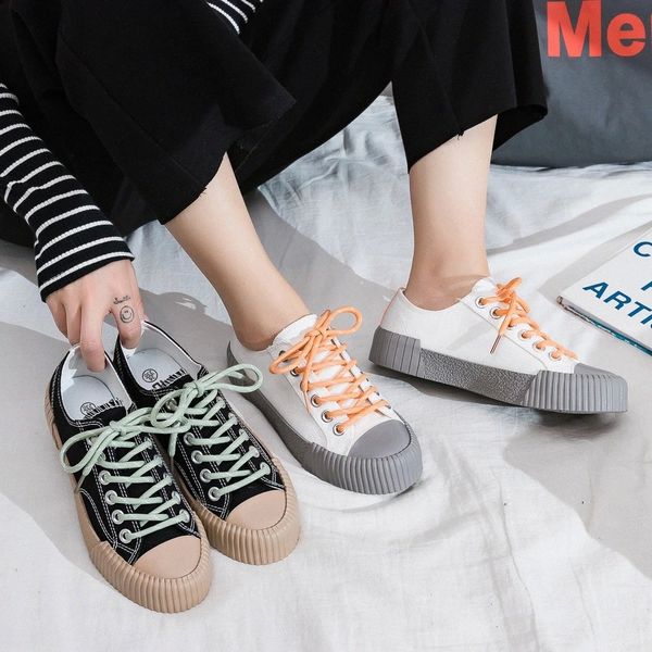 

women shoes 2020 summer new fashion casual flats female canvas classic solid color woman casual breathable trendy women sneakers #ua2u