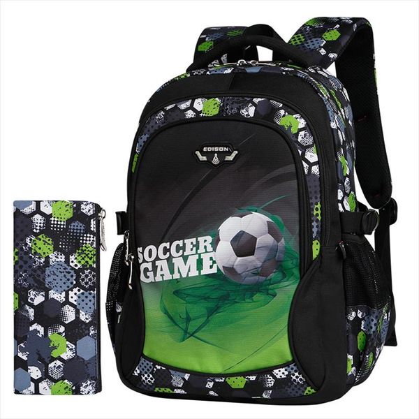 

printing schoolbag cute anime backpack travel bag soccers school bags for teenage boys mochila escolar infantil menino