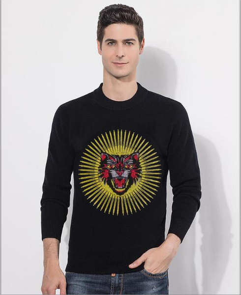 

2020 diamonds brand man sweater men clothing long sleeve o neck sweaters witer men 1, White;black