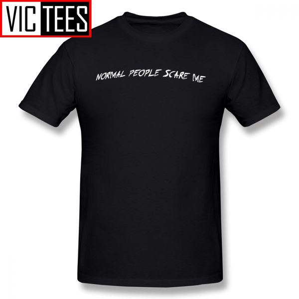

mens american horror story t shirts normal people scare me t-shirt basic awesome tee shirt oversized tshirt sport hooded sweatshirt hoodie