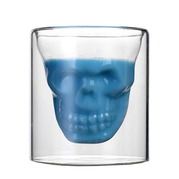 

whiskey newskull double wine transparent glass beer vodka cup for home bar party l wedding glasses gift drinkware
