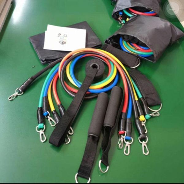 

resistance bands 11pcs elastic fitness set expander training exercise yoga tubes pull rope rubber fitness1