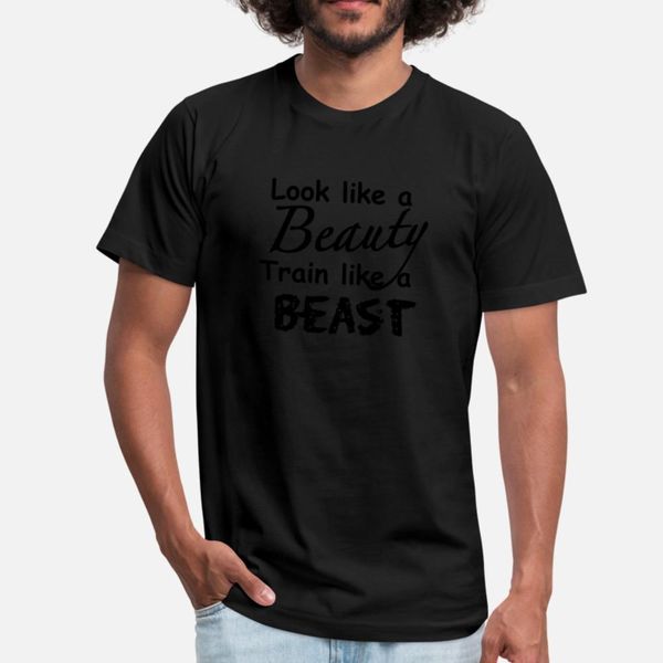 

look like a beauty, train like a beast designers graphic t shirt customized anime o-neck tracksuit hoodie sweatshirt
