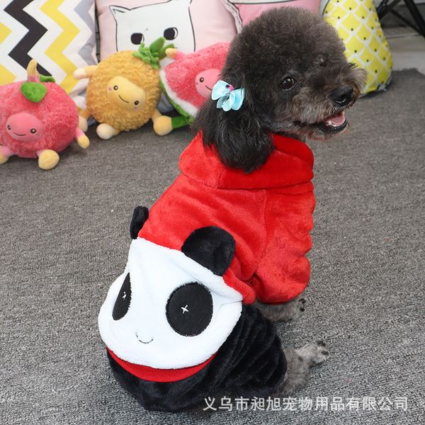 

cat clothes teddy bear pet clothes autumn and winter thick warm small medium dog cute dog clothing