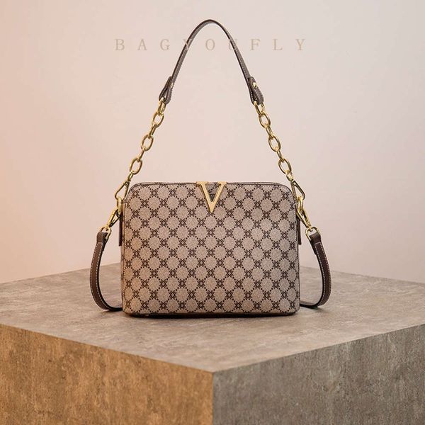 

luxurys designers 2021 new fashion shell women's foreign style single shoulder messenger chain small bag