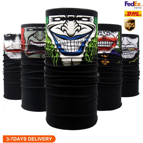 

stock us adults halloween face mask scarf celebrity headband magic masks for ski motorcycle magic turban bandan outdoor spor, Blue;black