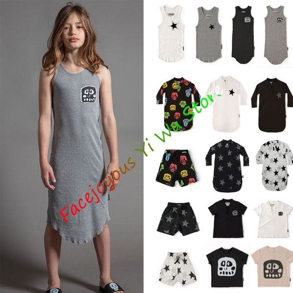 

kids clothes sets summer 2 pc toddler kids clothes set baby girl outfits black short sleeve t shirt and camouflage dress sets y200525, White
