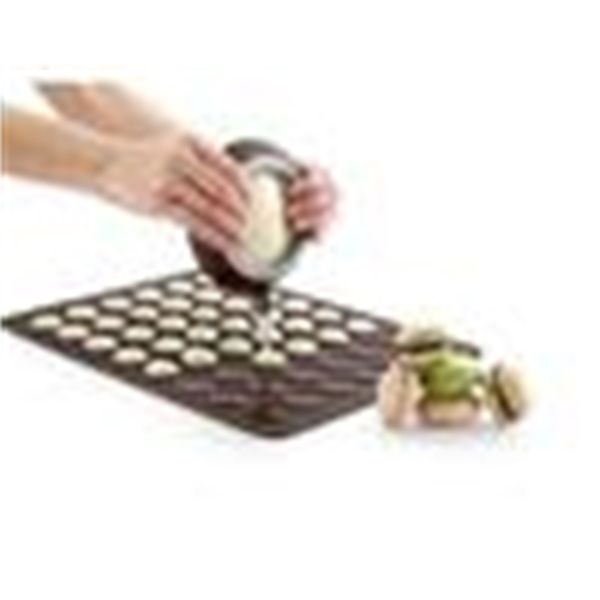 

48-circle macaron mat silicone muffin dessert diy mold baking tool