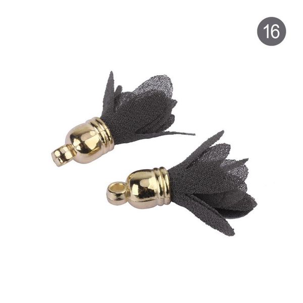 

10pcs mini metal cap flower tassels for boho jewelry diy craft making supplies bracelet necklace earring finding accessories h wmtgtt