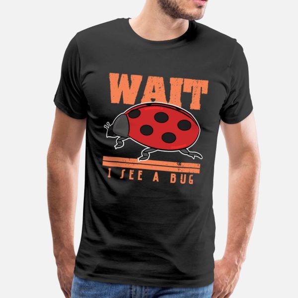 

wait i see a bug - cute ladybug design t shirt hip hop vintage custom tracksuit hoodie sweatshirt