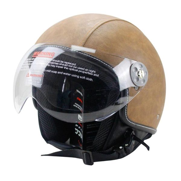 

кожа мотоцикла урожай half open face helmet motobike байкер cruiser scooter touring dot утвержденная