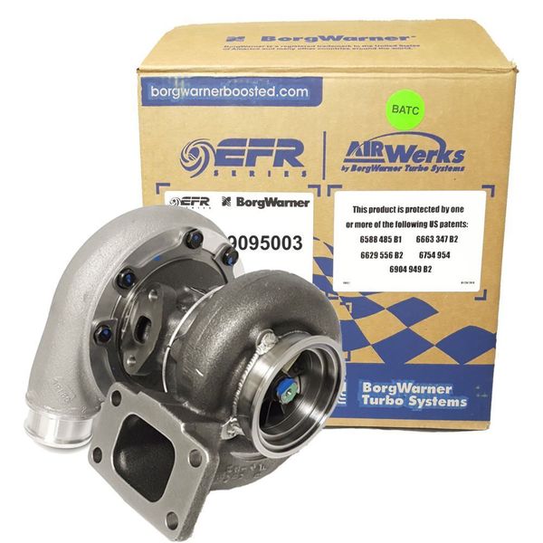 

borg warner turbo s257 s200 sx-e p/n 12769095003 w/ t3 .63 a/r w/ 90mm vb exit