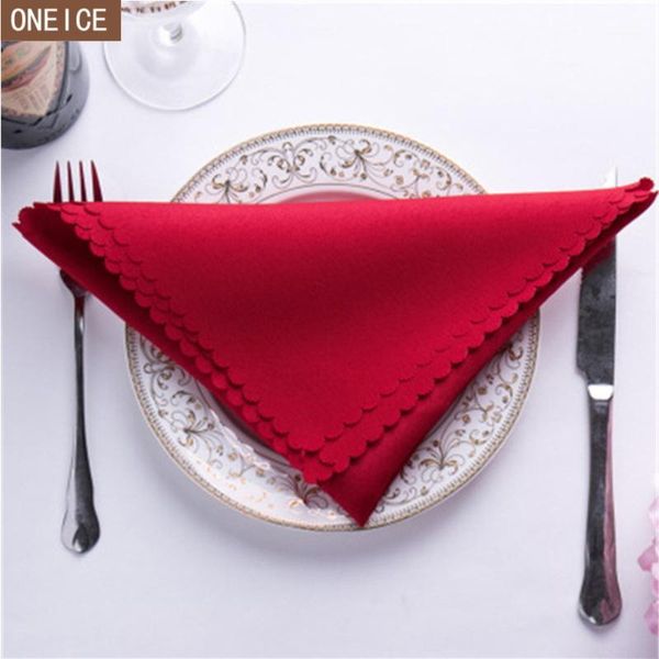 

table napkin 10 napkins 48cm square satin fabric pocket handkerchief wedding decoration party event el fast 1