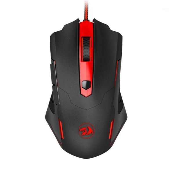

mice redragon m705 gaming mouse with red led, 7200 dpi ergonomic wired mouse1