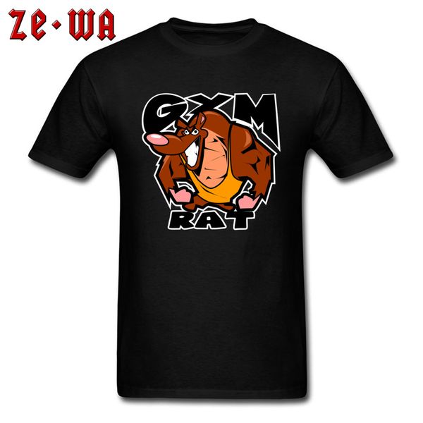 

workout crazy rat prin slim fit custom clothes humor cartoon design tees black sport hooded sweatshirt hoodie t shirt