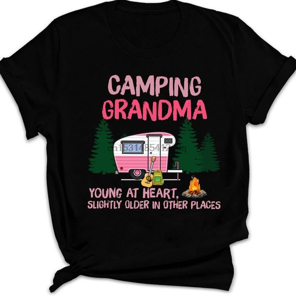 

camping grandma young at heart slightly older in other places gift for grandmothers gift hoodie designers t shirts sweatshirt