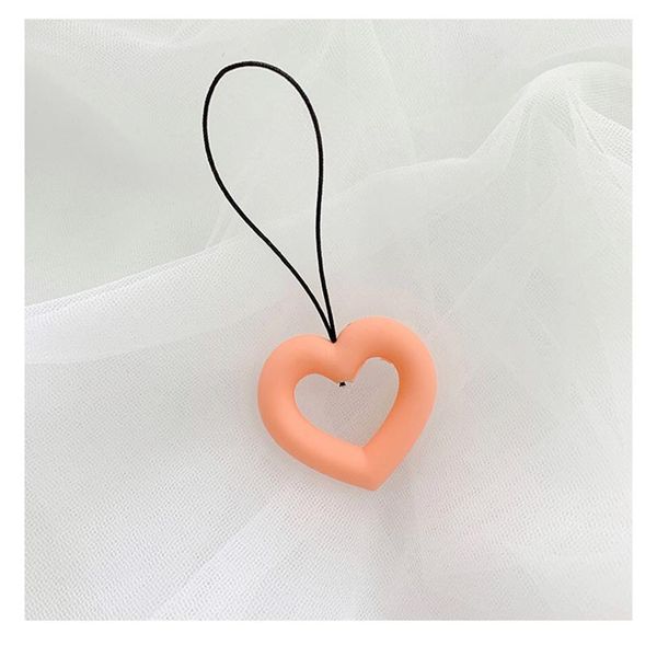 

shellnail cute phone strap sil pendant mobile phone heart charm strap for airpods huawei lanyard for key id card u qylbbo