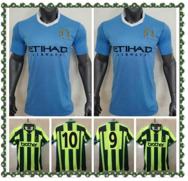 

manchester man 1998 1999 2011 2012 city wembley ретро футбол джерси клипа 98 99 allsopp wright jobson classic винтажные футболки, Black;yellow