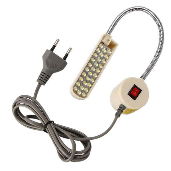 

mquina coser luz superbrillante, lmpara trabajo con cuello cisne multifuncional de 10/20/30 led para tornos, prensas