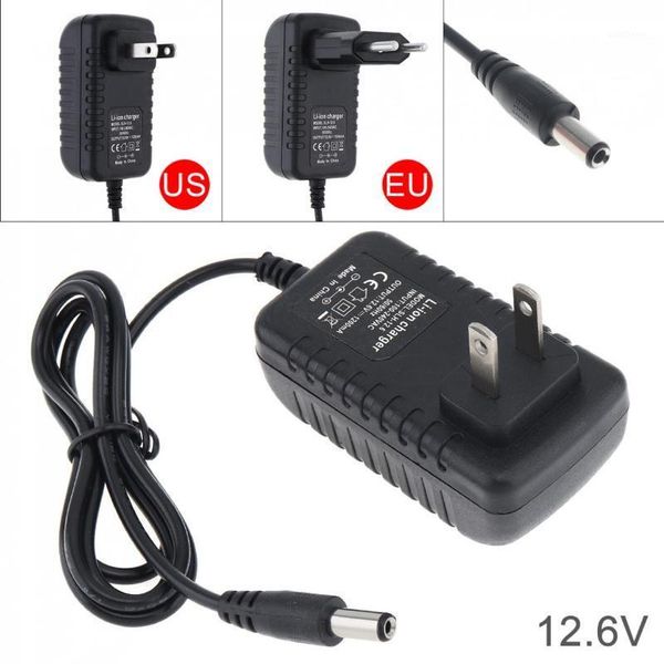 

90cm durable universal dc 12.6v portable lithium battery rechargeable charger support 100-240v power source1