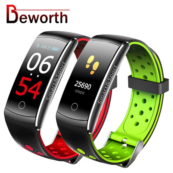 

q8s intelligent wristband men women, sports watch with heart rate blood prsure control, bluetooth, suitable for android and ios