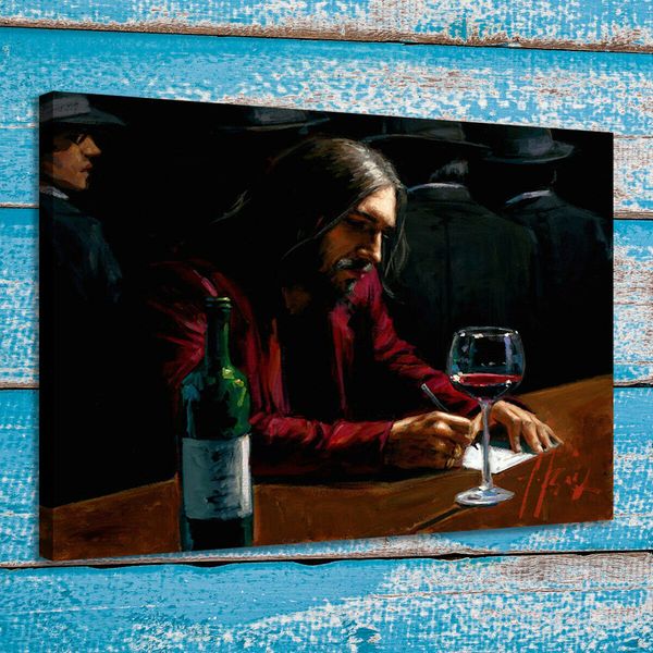 

man at the bar home decor handcrafts /hd print oil painting on canvas wall art canvas pictures 210204