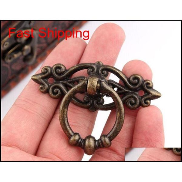 

retro zinc alloy kitchen drawer cabinet door handle furniture knobs hardware cupboard antique pull handles qyldtx sports2010
