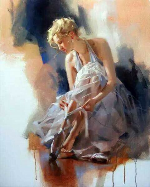 

pino daeni ballerina girl framed & unframed home decor handcrafts /hd print oil painting on canvas wall art canvas pictures -er033