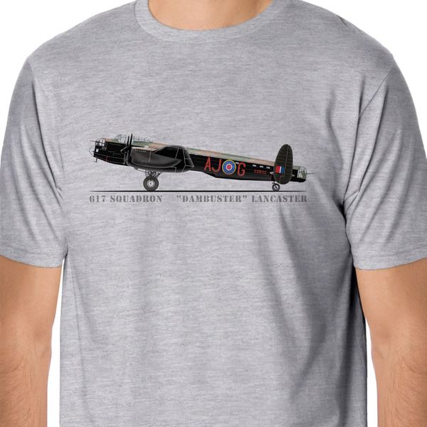 

sport 2019 spring slim fit men t shirt hipster o-neck popular guy gibson 617 squadron dambuster lancaster funny tee shirts
