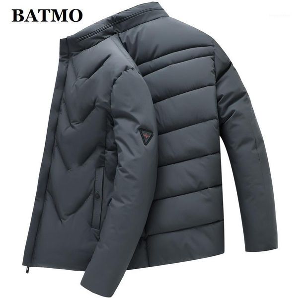 

batmo 2019 new arrival autumn&winter casual parkas men,men's winter jackets ,plus-size l-4xl 19811, Tan;black