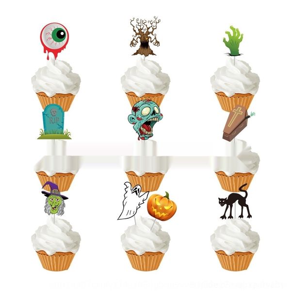 

yy0vv halloween plug-in hb5kn plug-in horrible and baking face decoration props ghost festival activity cake props cake