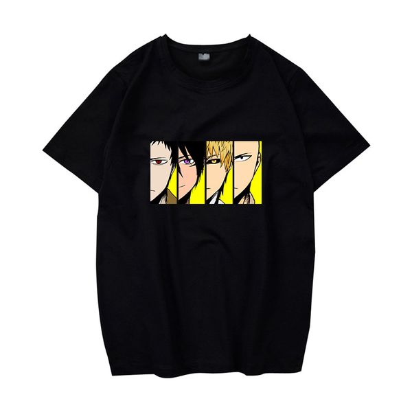 

one punch naruto man anime harajuku fashion basic round short sleeve hipster funny aesthetic clothes hoodie designers t shirts sweatshirt
