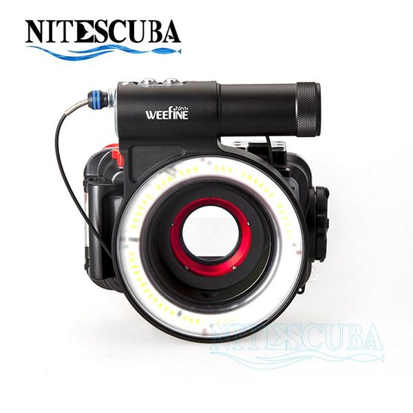 

weefine wf051 ring light 1000/wf058 3000 underwater dive light