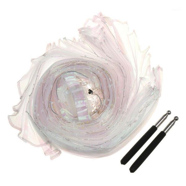 

bar light up shows stick 360 degrees glowing led wing belly dance rave cosplay party performance props1, Black;red