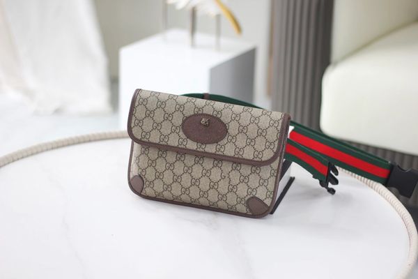 

2020 autumn winter new double g cool tiger head chest bag for both men and women the same envelope bag shoulder slant cross bag