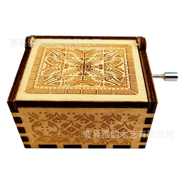 

wood musical box hand shake carving letter music boxes wedding favour fashion 7 9yy uu